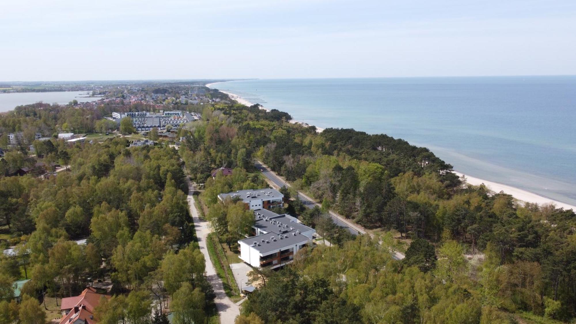 Enklawa Mielno Apartament Dwie Wody Lejlighed Unieście Eksteriør billede